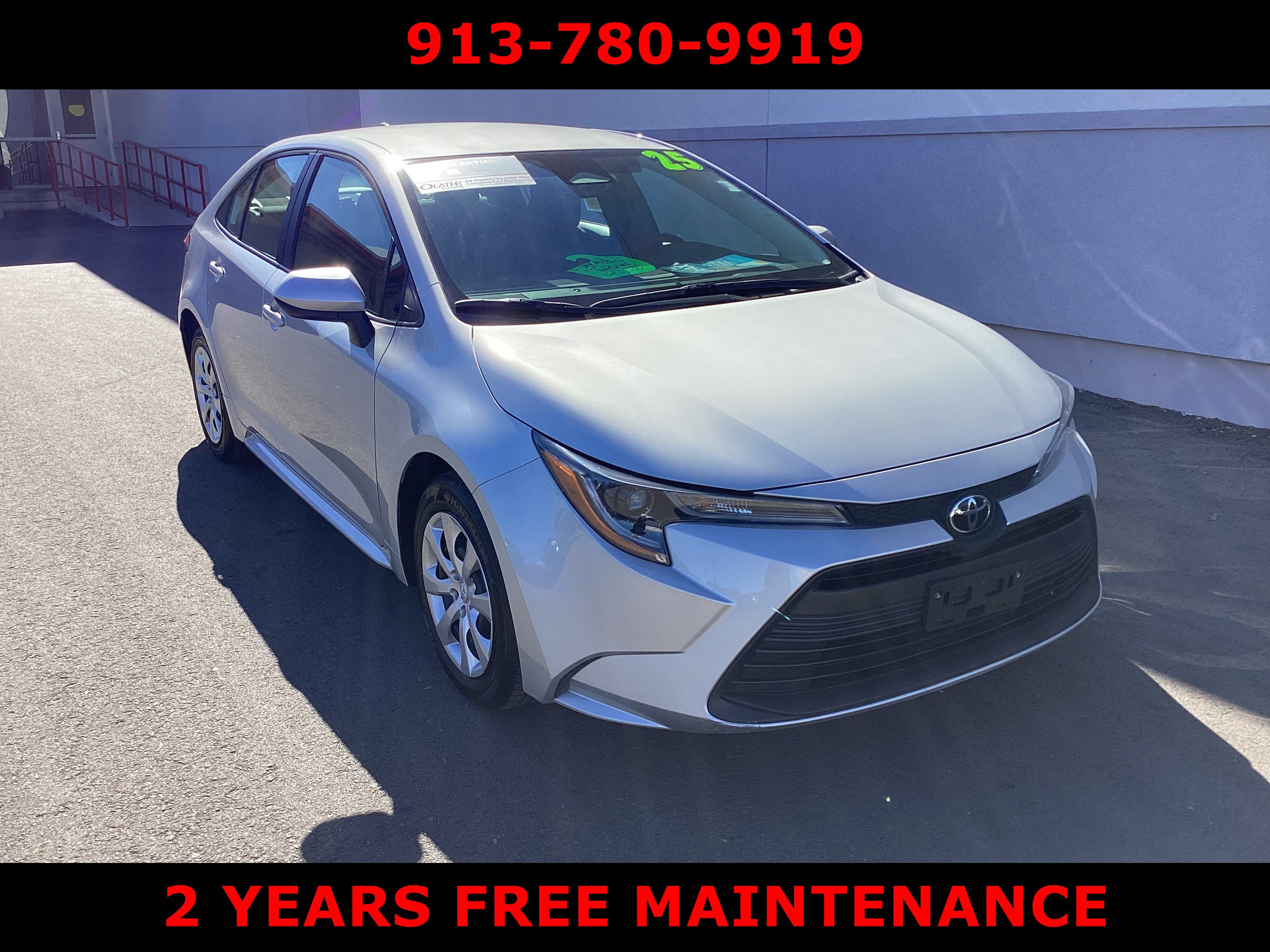 Certified 2025 Toyota Corolla LE image 2