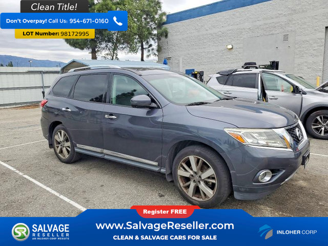 Used 2013 Nissan Pathfinder Platinum w/ Platinum Premium Pkg image 5