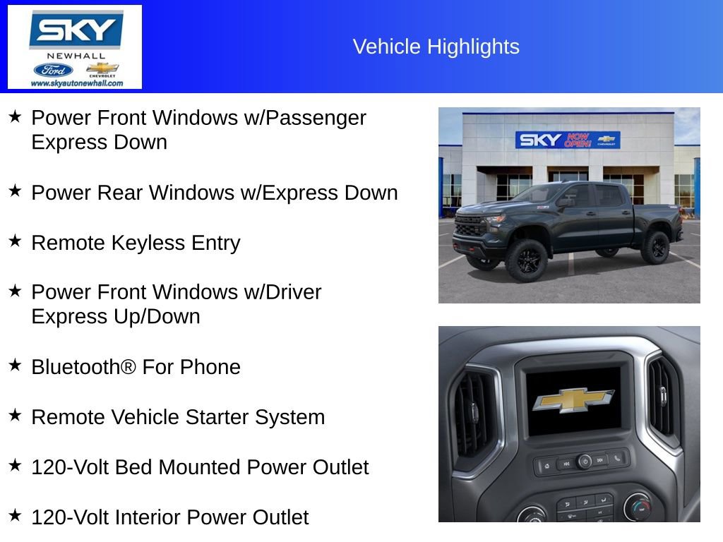 New 2026 Chevrolet Silverado 1500 Custom Trail Boss image 26