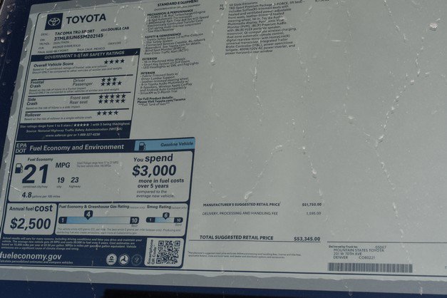 New 2025 Toyota Tacoma TRD Sport image 15