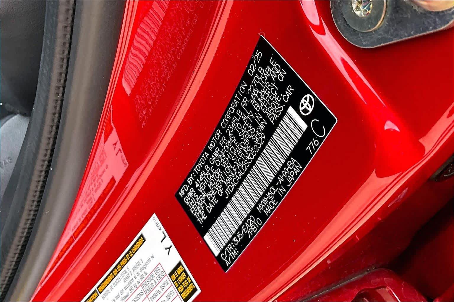 Certified 2025 Toyota Prius Limited w/ Limited Premium Package FWD image 35
