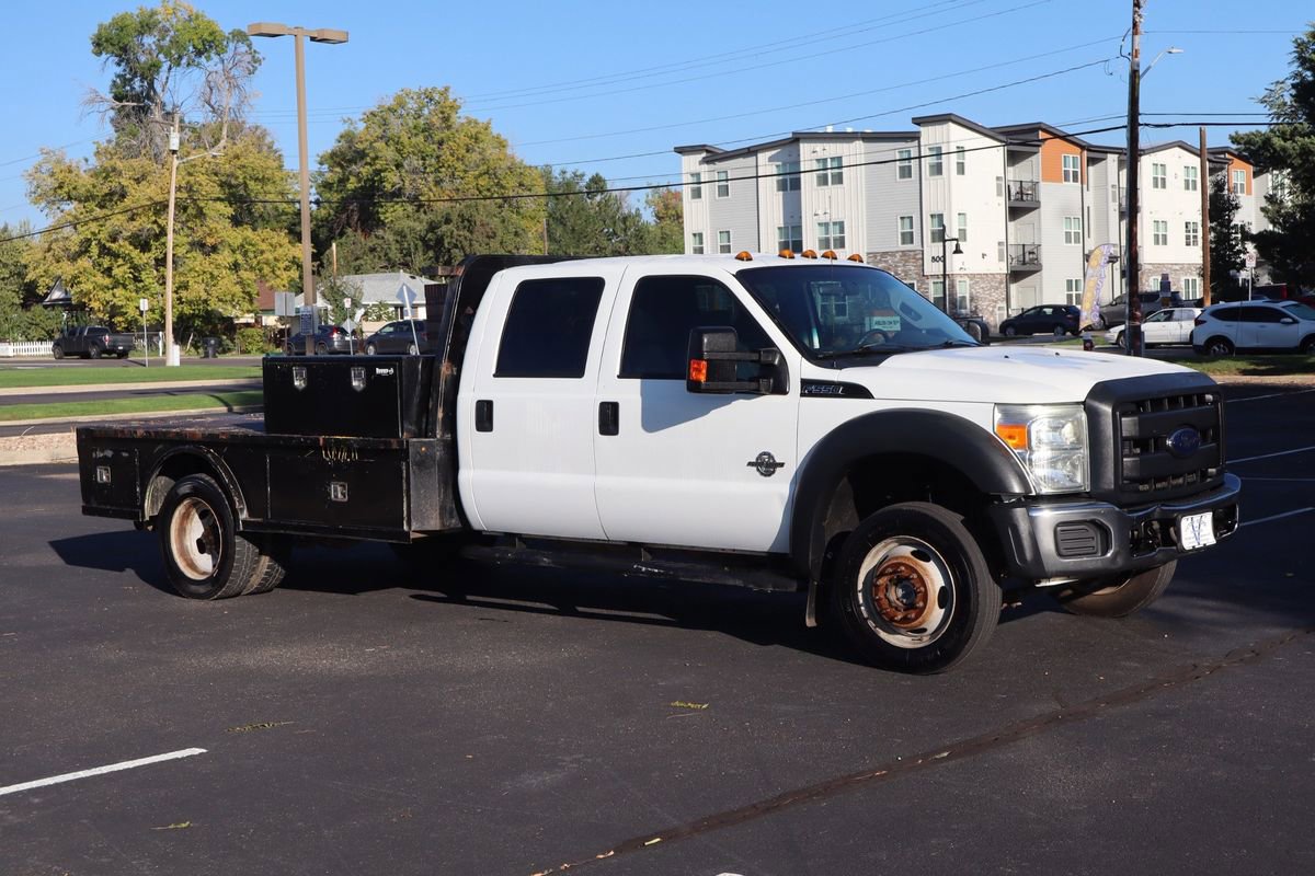 Used 2012 Ford F550 4x4 Crew Cab Super Duty w/ Payload Upgrade Pkg image 2