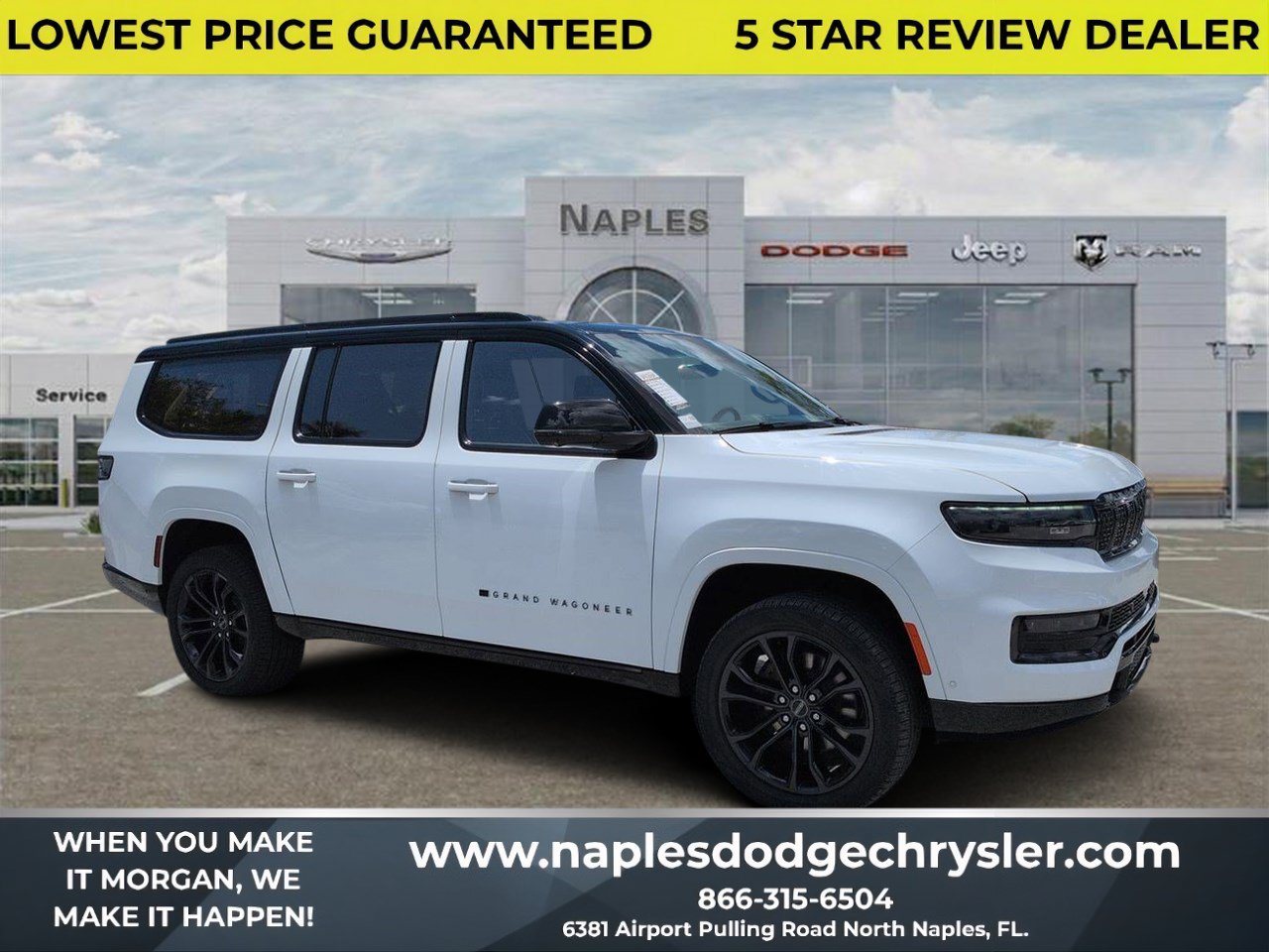 Used 2023 Jeep Grand Wagoneer L Series III w/ Quick Order Packagew 28T AWD/4WD image 1