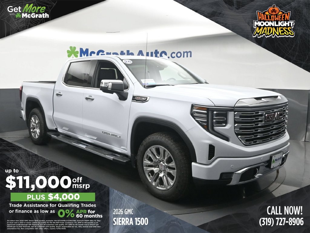 New 2026 GMC Sierra 1500 Denali w/ Technology Package AWD/4WD image 1