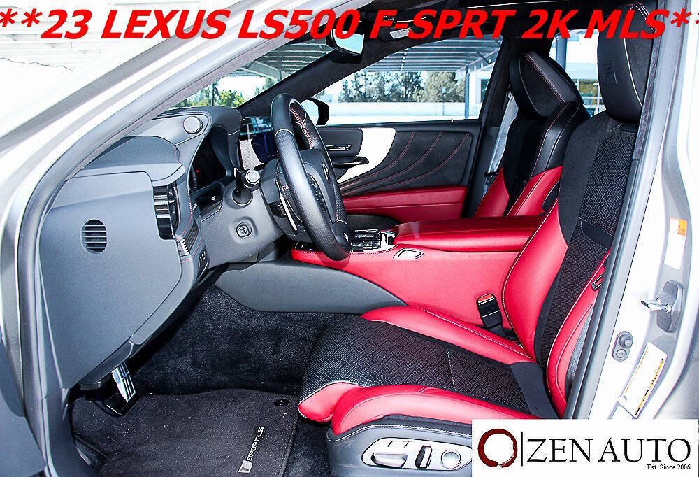 Used 2023 Lexus LS 500 F Sport w/ Cold Weather Package (CK) RWD image 28