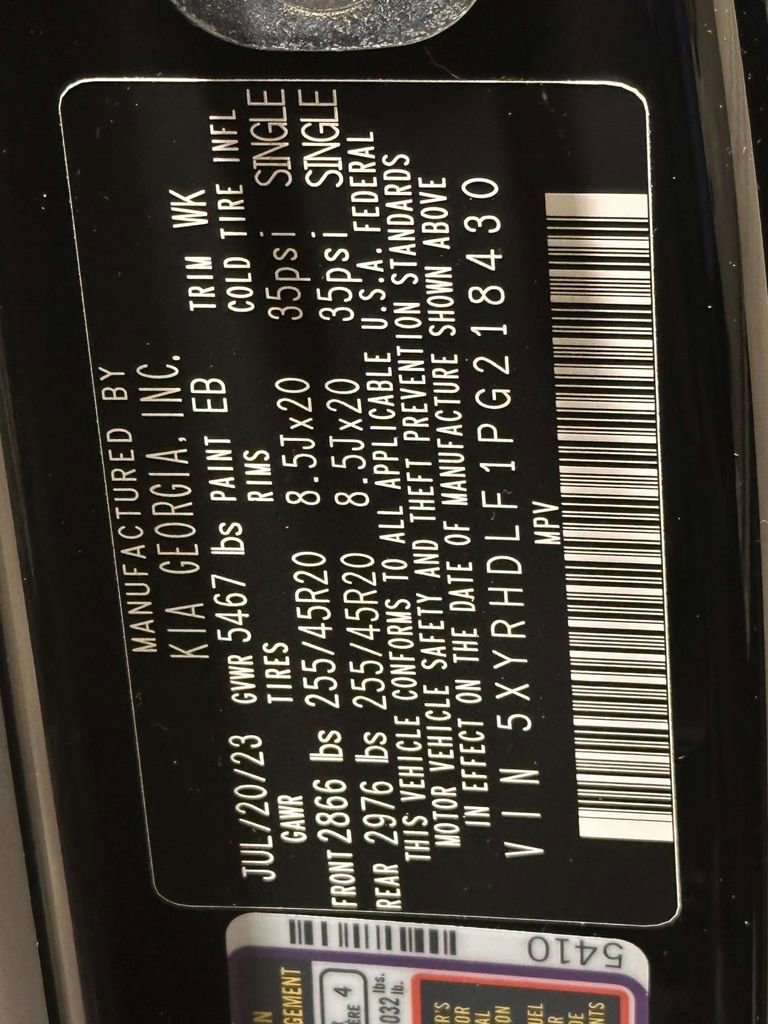 Used 2023 Kia Sorento X-Line EX image 34