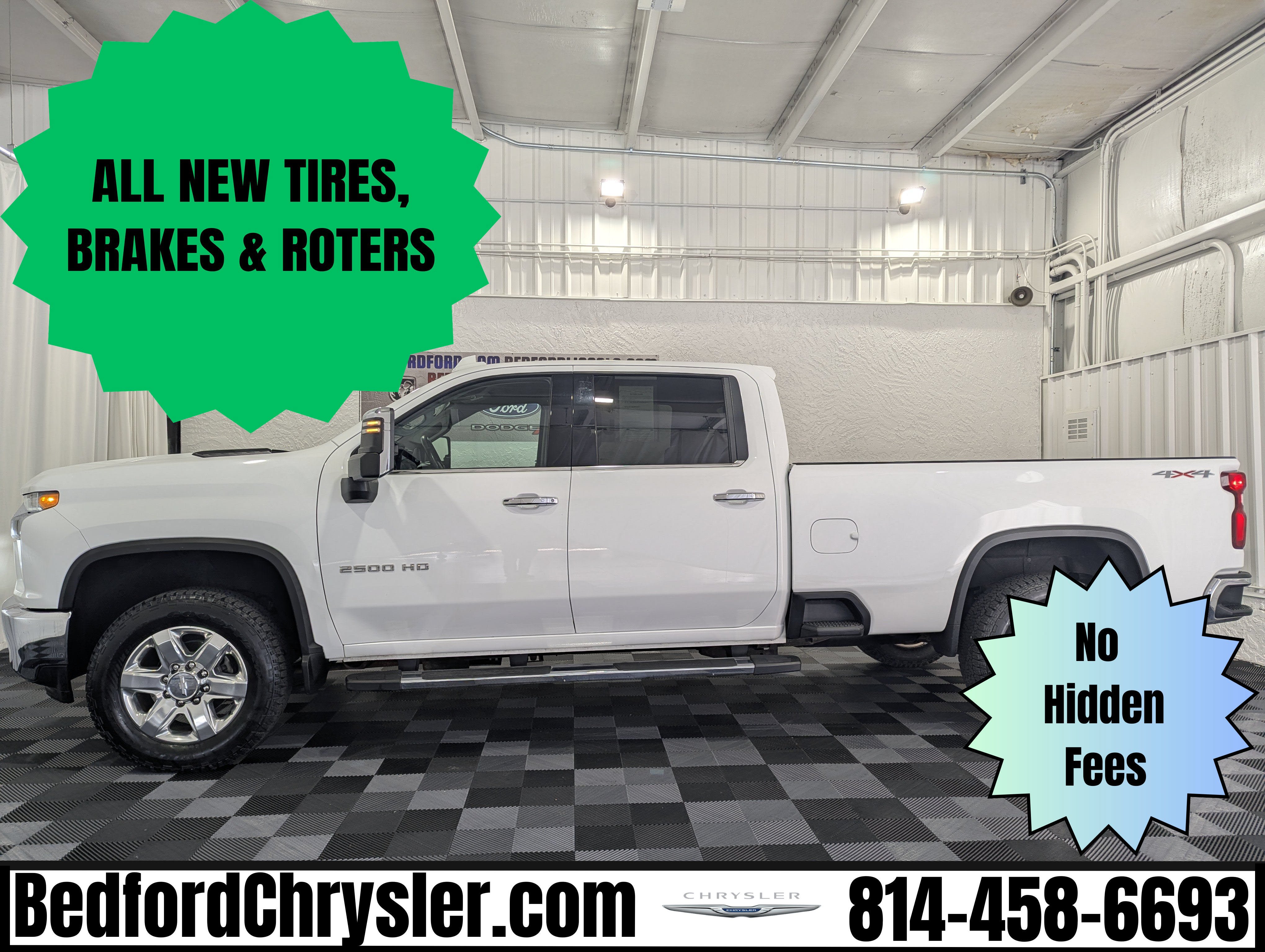 Used 2020 Chevrolet Silverado 2500 LTZ w/ Snow Plow Prep/Camper Package AWD/4WD image 1