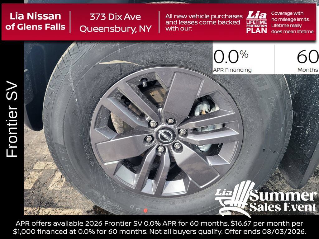 New 2026 Nissan Frontier SV w/ SV Convenience Package AWD/4WD image 9