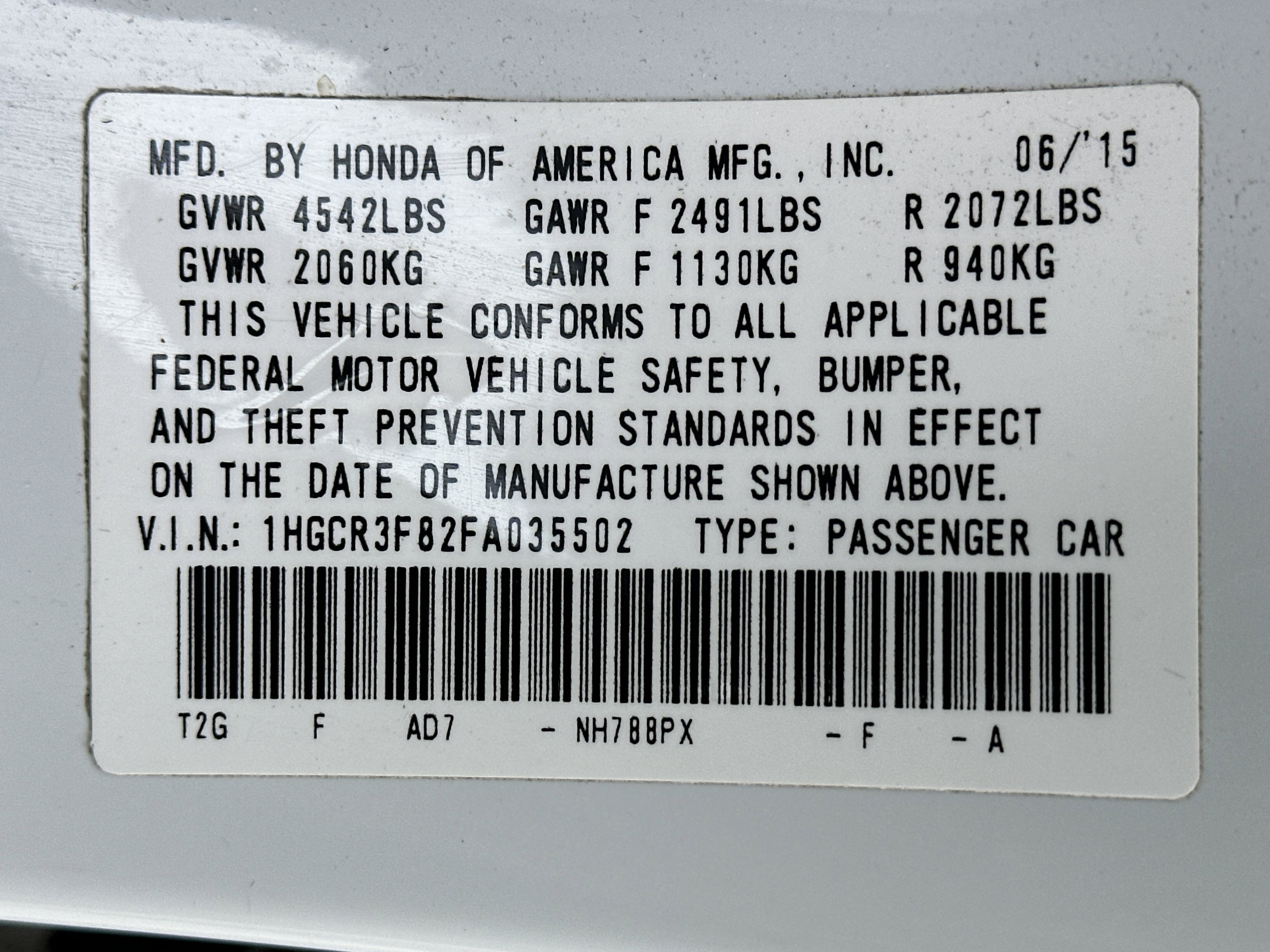 Used 2015 Honda Accord EX-L image 37