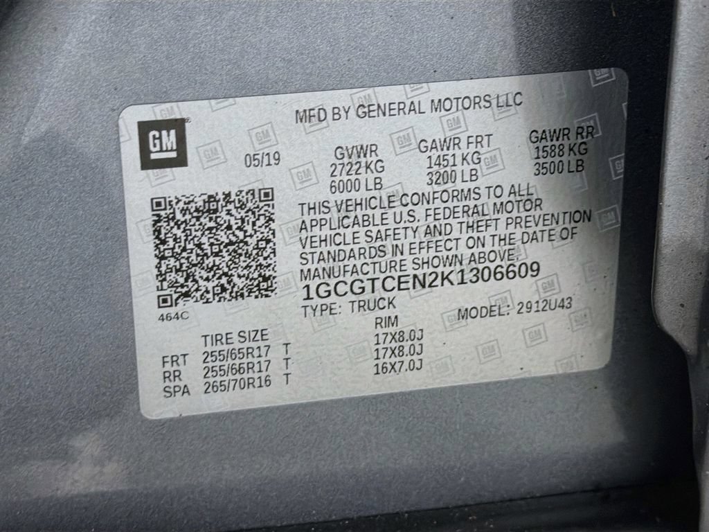 Used 2019 Chevrolet Colorado LT w/ LT Convenience Package AWD/4WD image 27