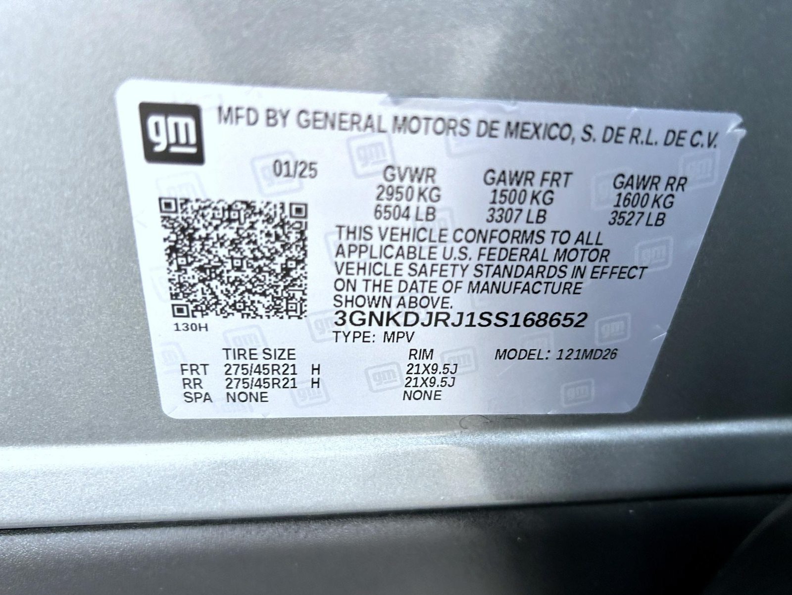 Certified 2025 Chevrolet Blazer EV RS AWD/4WD image 26