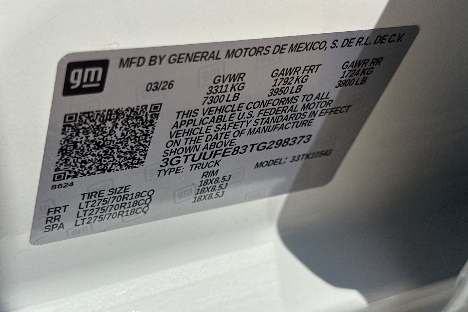 Used 2026 GMC Sierra 1500 AT4X AWD/4WD image 33
