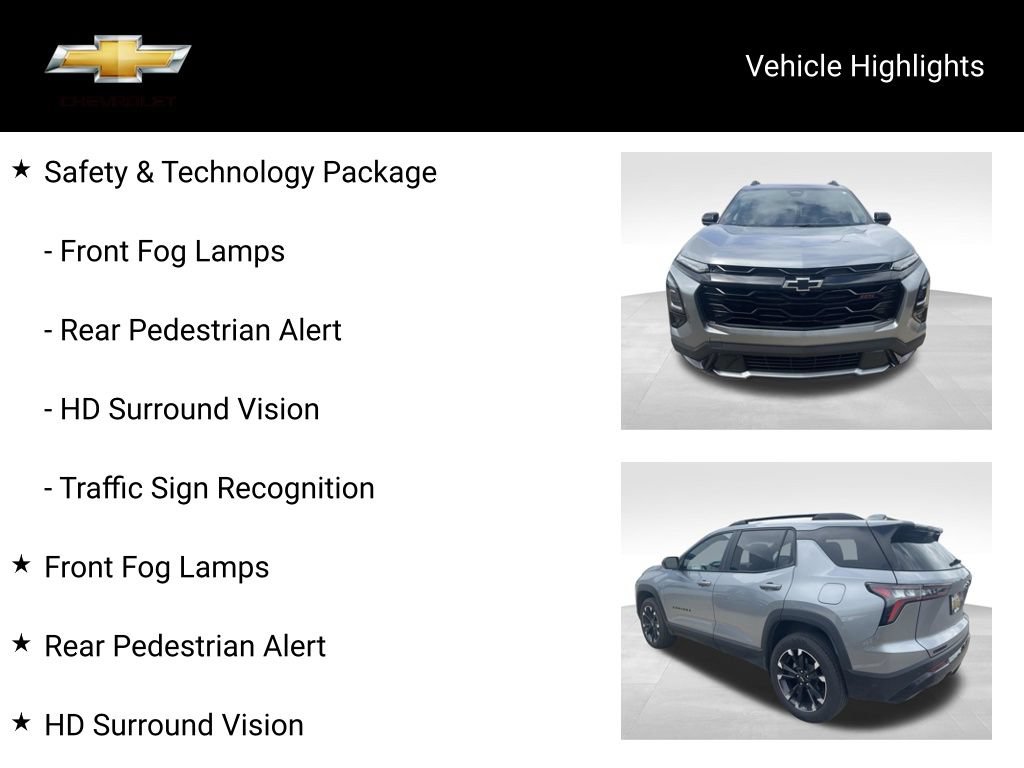 Used 2025 Chevrolet Equinox RS w/ Safety and Technology Package FWD image 19