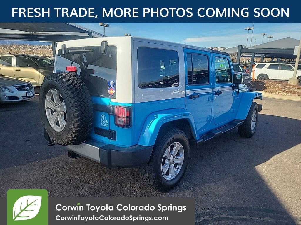 Used 2017 Jeep Wrangler Unlimited Sahara w/ Quick Order Package 24E Chief image 9