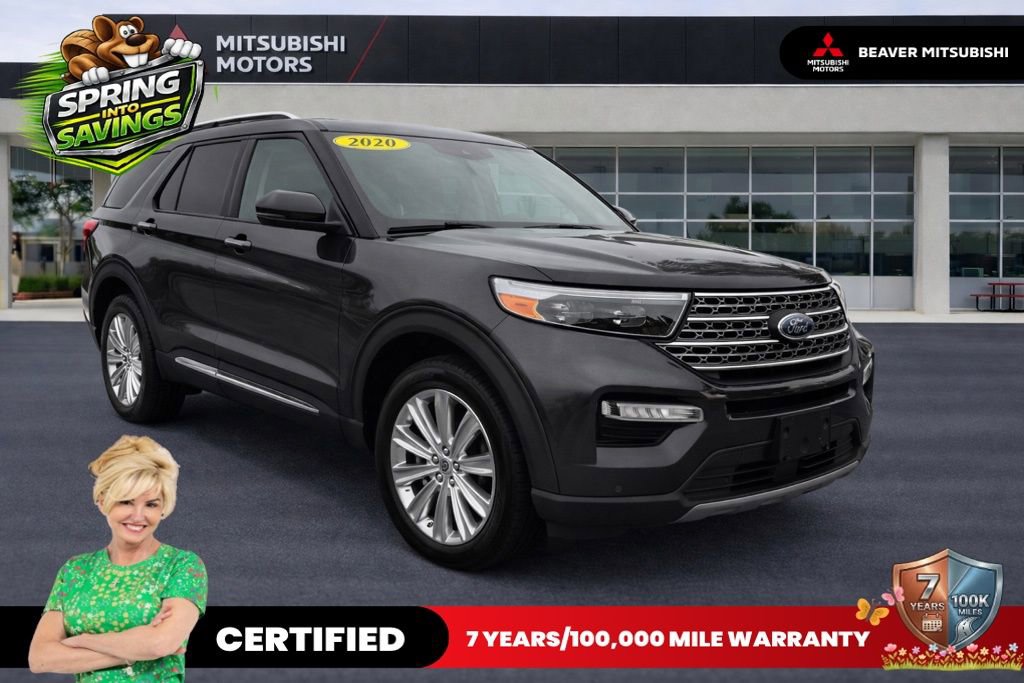 Used 2020 Ford Explorer Limited w/ Class III Trailer Tow Package image 1