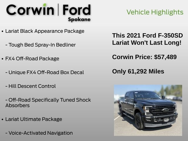 Used 2021 Ford F350 Lariat AWD/4WD image 13