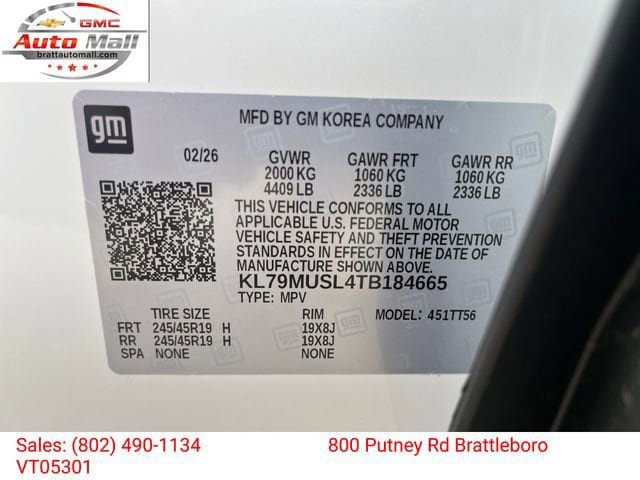 New 2026 Chevrolet TrailBlazer RS w/ Convenience Package AWD/4WD image 28