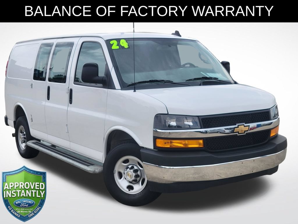 Used 2024 Chevrolet Express 2500 w/ Driver Convenience Package RWD image 1