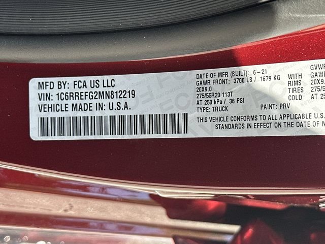 Certified 2021 RAM 1500 Big Horn RWD image 30