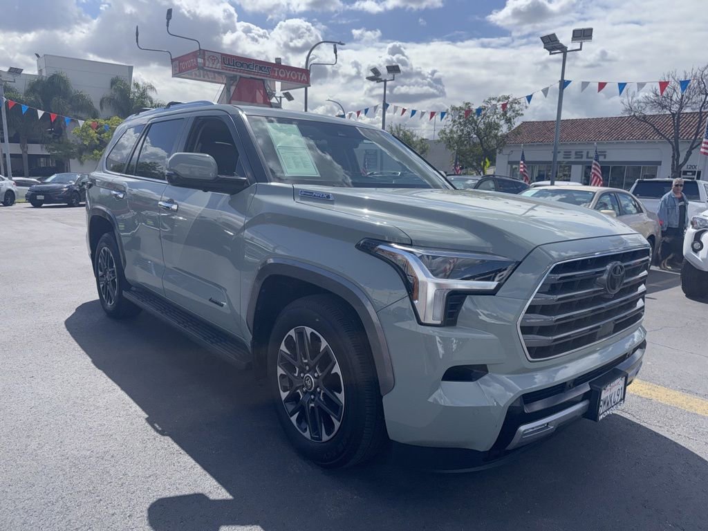 Used 2024 Toyota Sequoia Limited w/ Tow Technology Package image 3