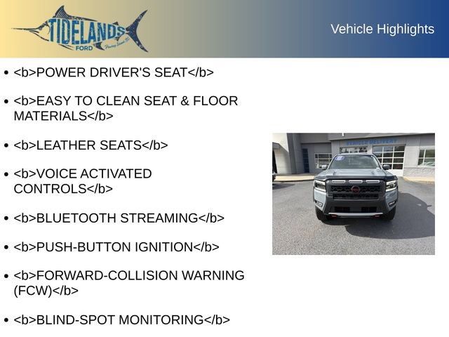 Used 2025 Nissan Frontier PRO-4X w/ Pro Premium Package image 12