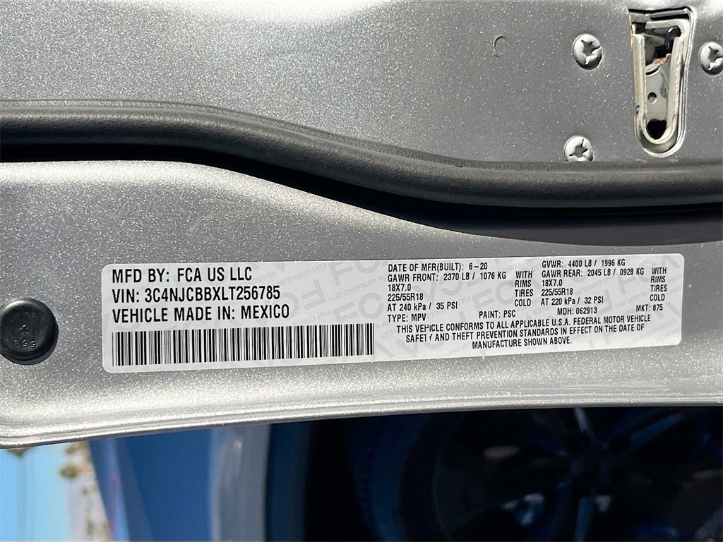 Used 2020 Jeep Compass Latitude image 29