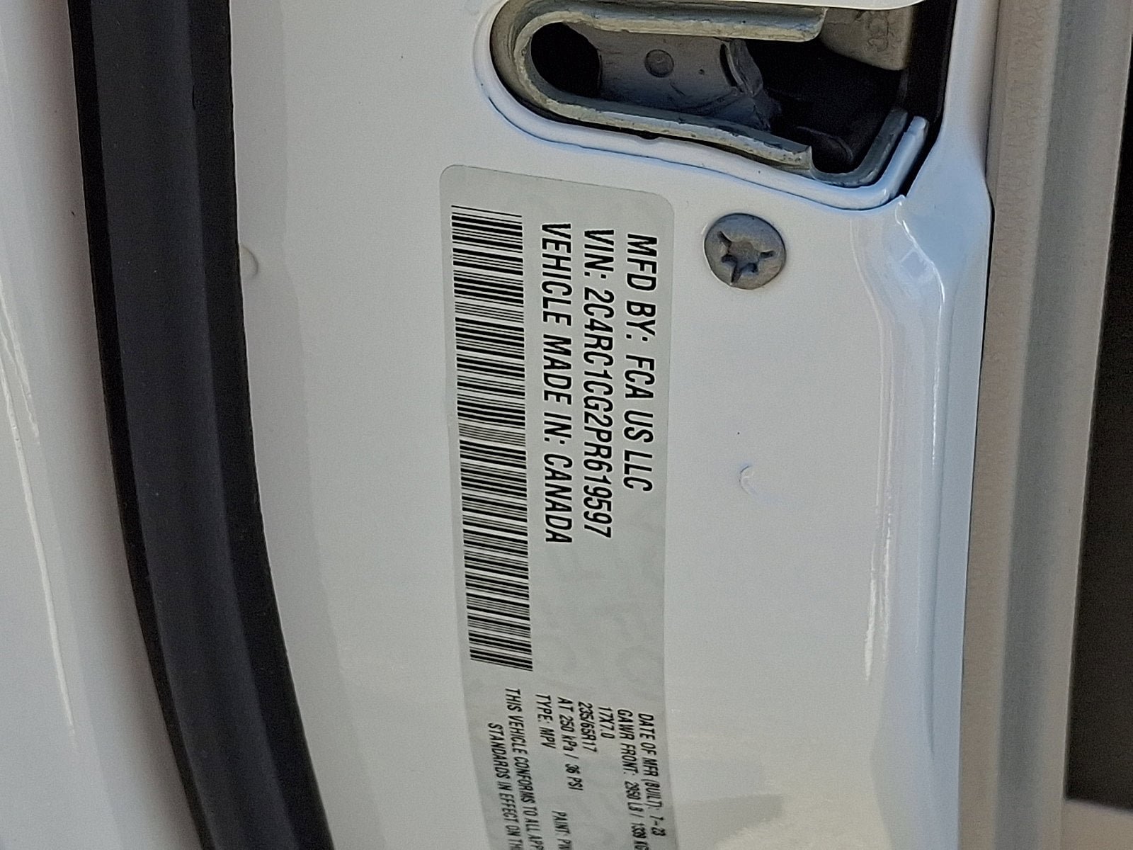 Used 2023 Chrysler Voyager LX FWD image 26
