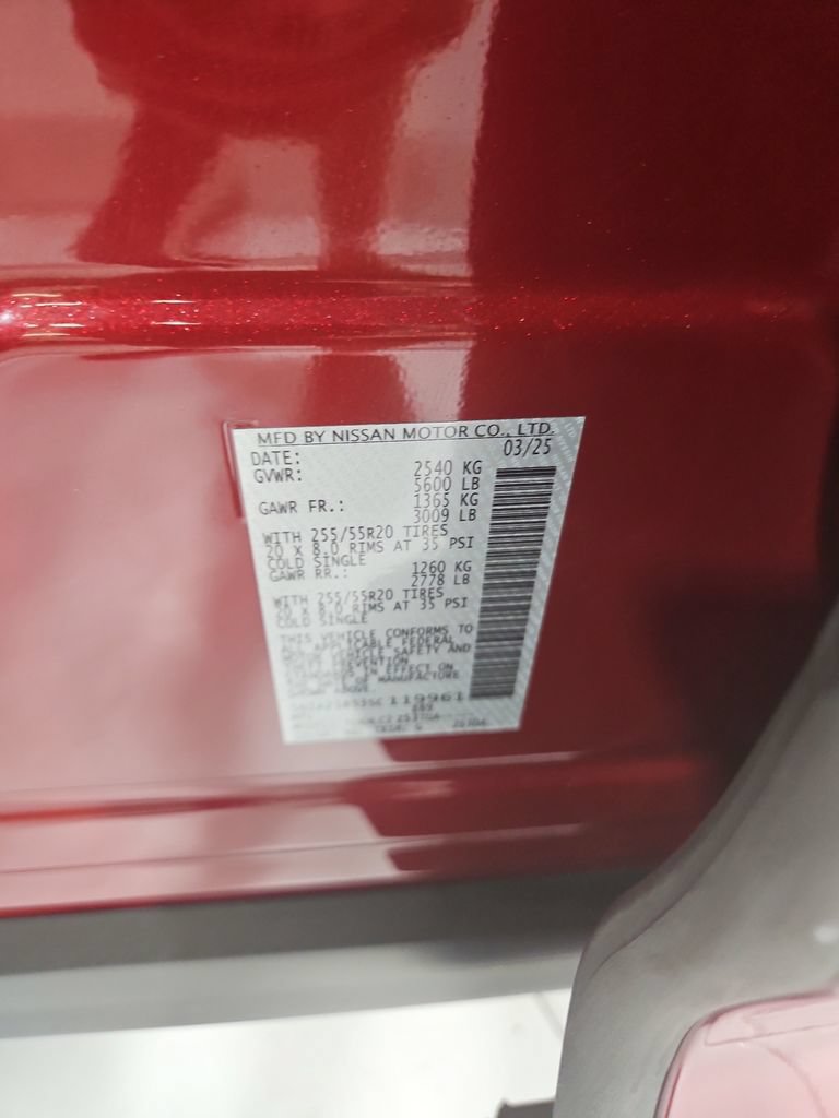 Certified 2025 Nissan Murano SV AWD/4WD image 30