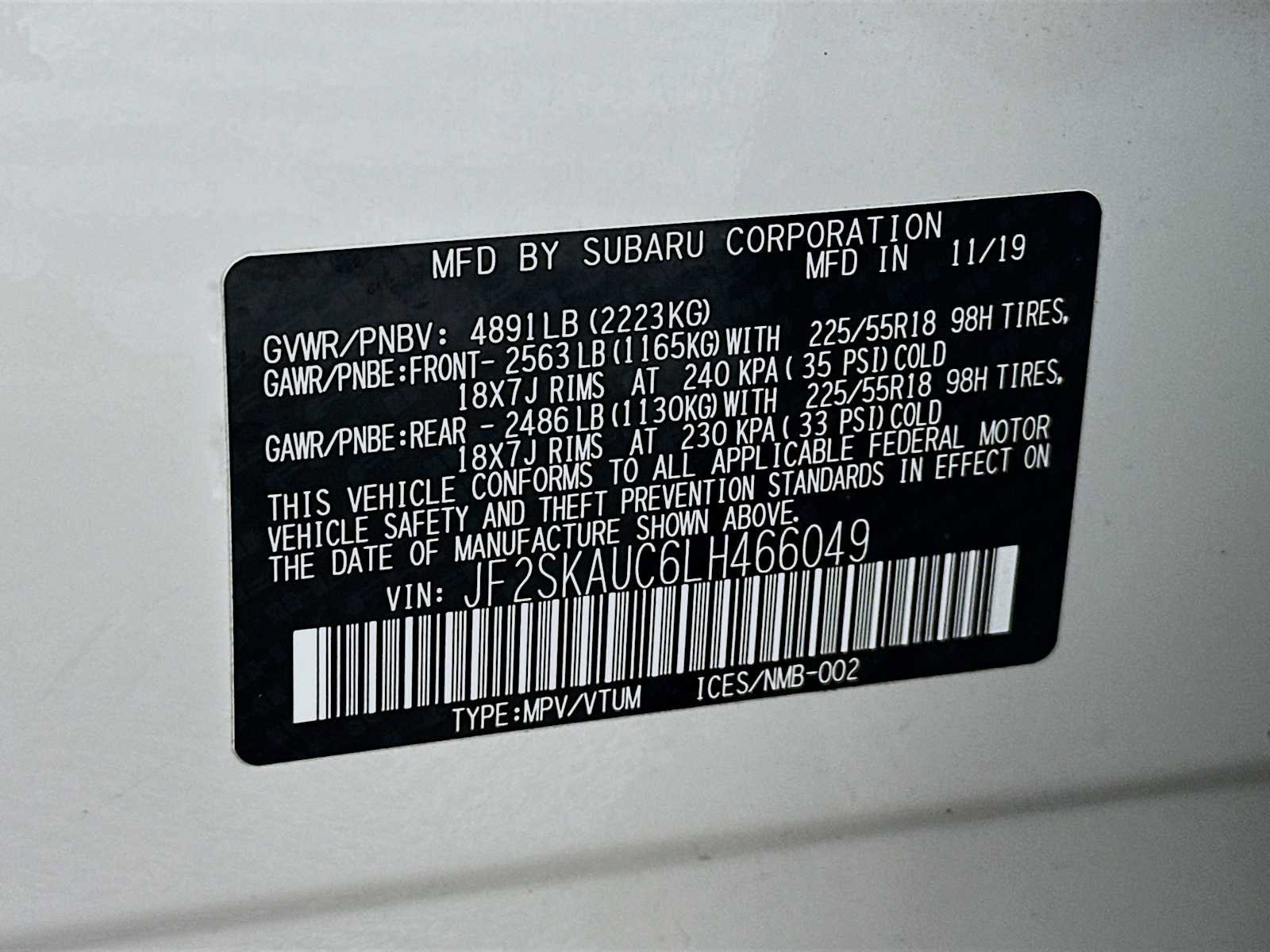 Certified 2020 Subaru Forester Limited w/ Popular Package #3 image 31