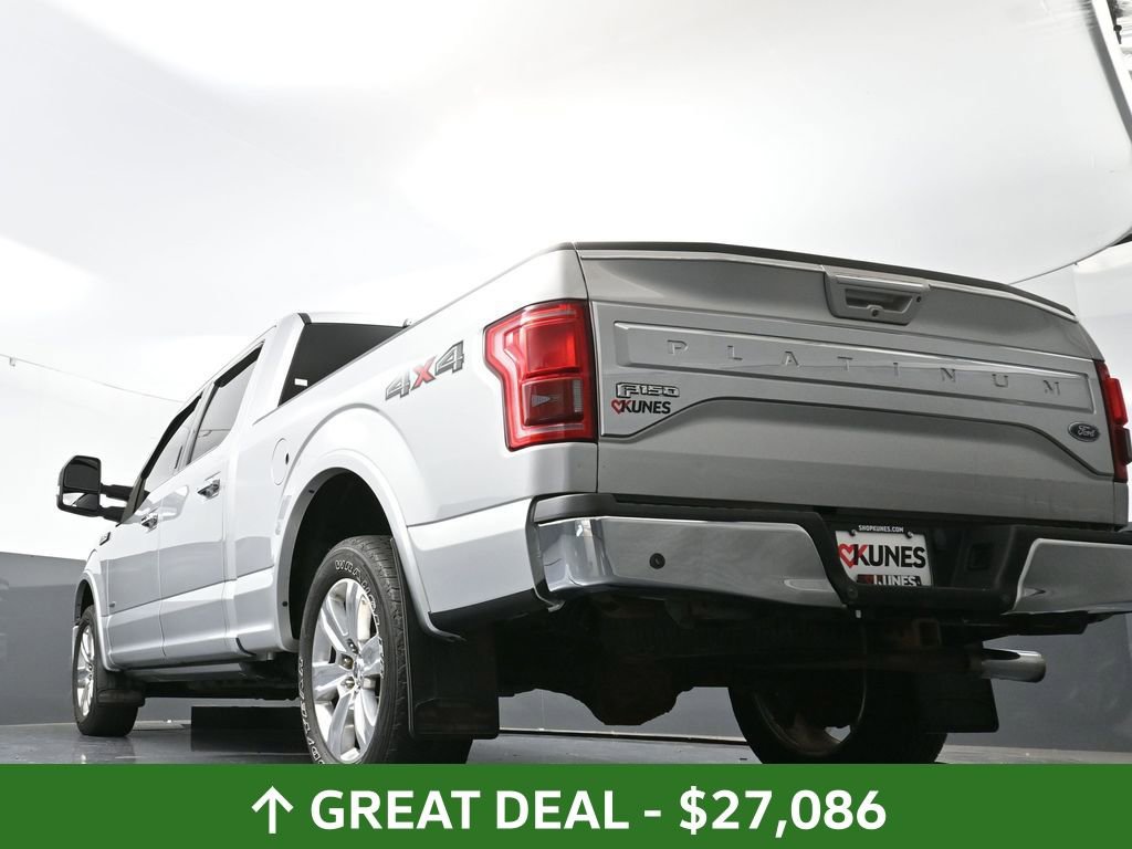 Used 2016 Ford F150 Platinum w/ Max Trailer Tow Package image 59
