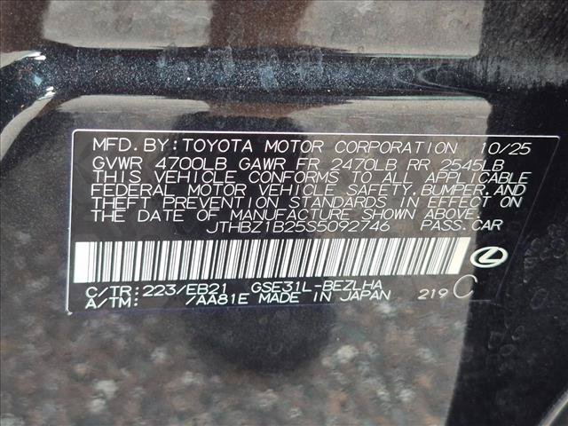Used 2025 Lexus IS 350 F Sport w/ Accessory Package RWD image 22