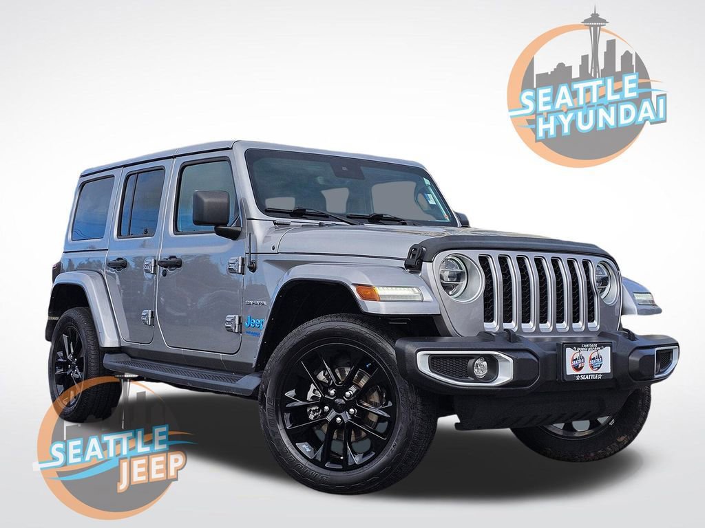 Used 2021 Jeep Wrangler Unlimited Sahara w/ Cold Weather Group AWD/4WD image 7