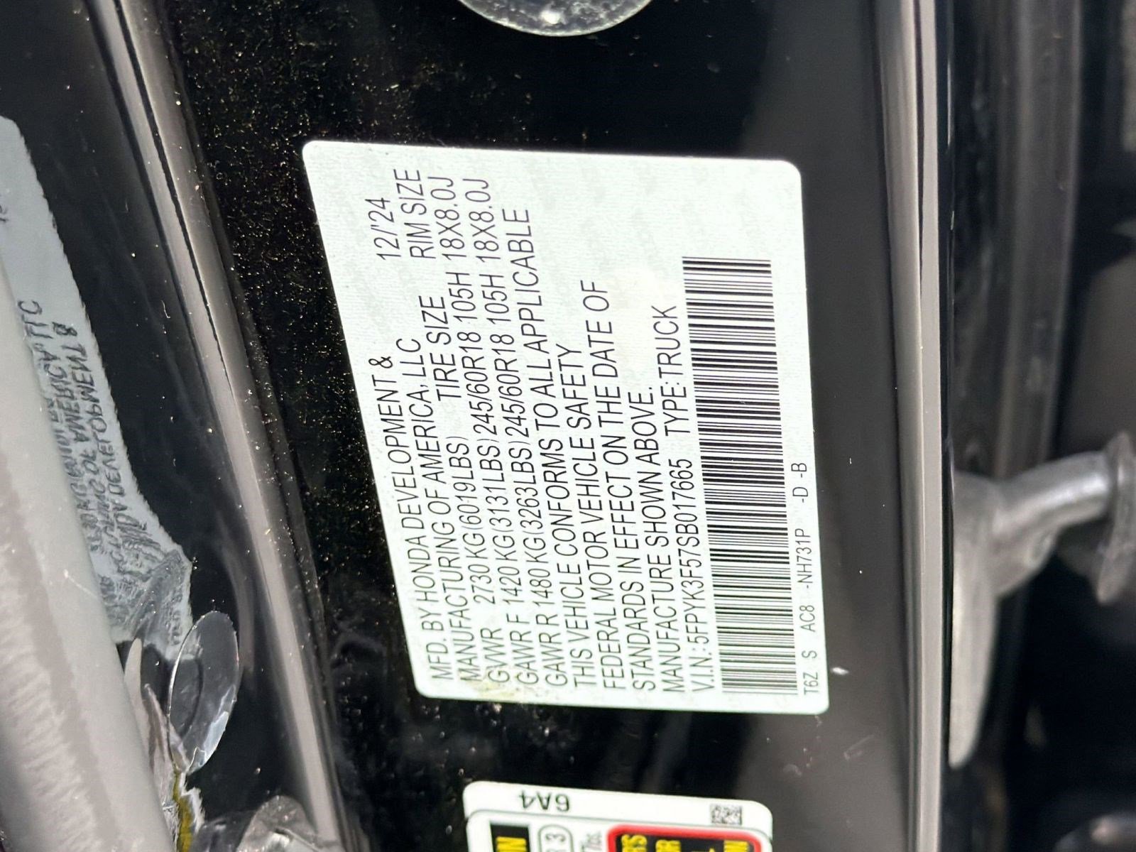 Used 2025 Honda Ridgeline RTL image 19