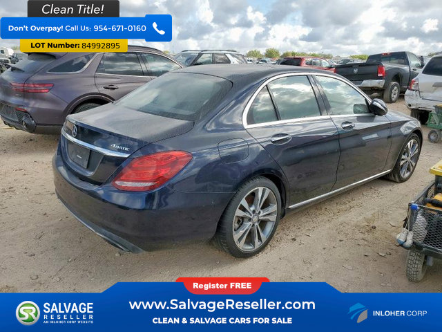 Used 2015 Mercedes-Benz C 300 4MATIC Sedan w/ Premium 1 Package image 4