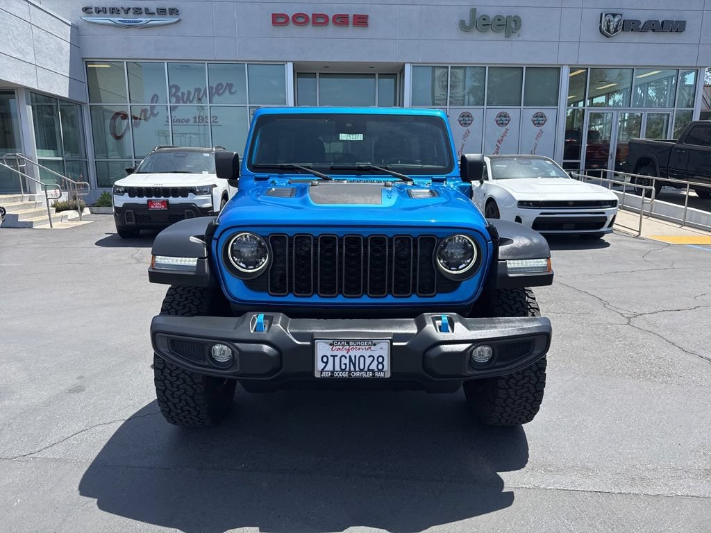 Used 2024 Jeep Wrangler Unlimited Rubicon 4xe AWD/4WD image 2