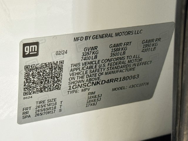 Used 2024 Chevrolet Tahoe LT RWD image 39
