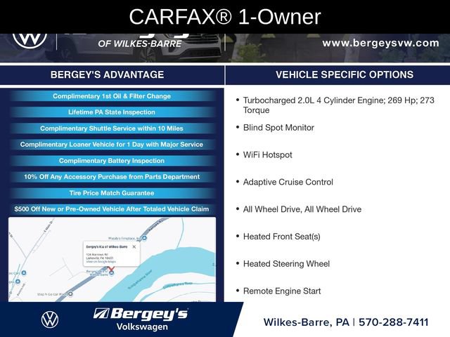 Certified 2025 Volkswagen Atlas SE AWD/4WD image 3
