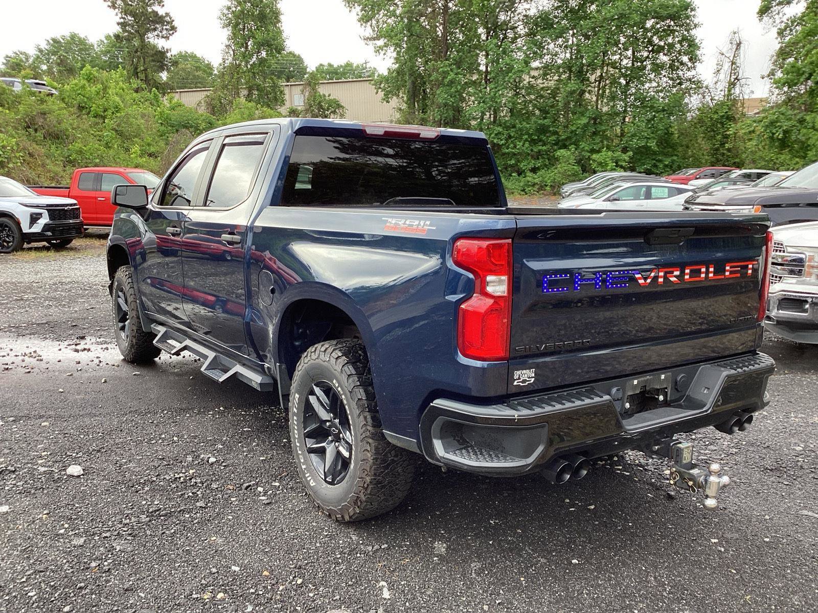 Certified 2021 Chevrolet Silverado 1500 Custom Trail Boss w/ Safety Confidence Package AWD/4WD image 3