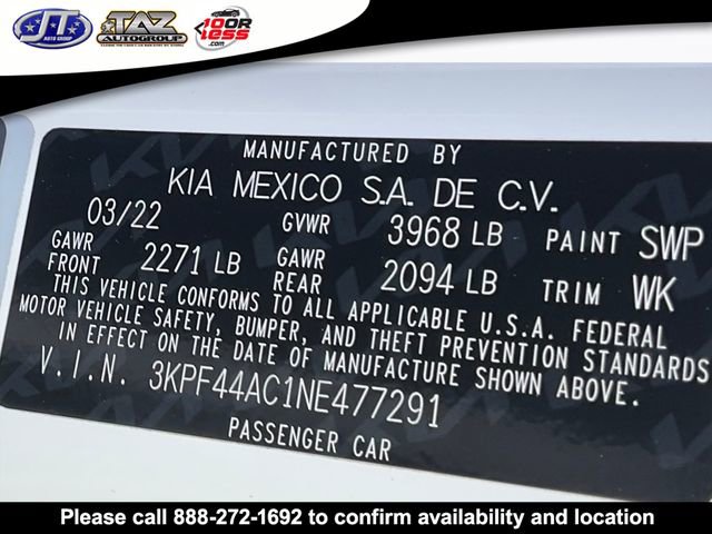 Used 2022 Kia Forte GT FWD image 22