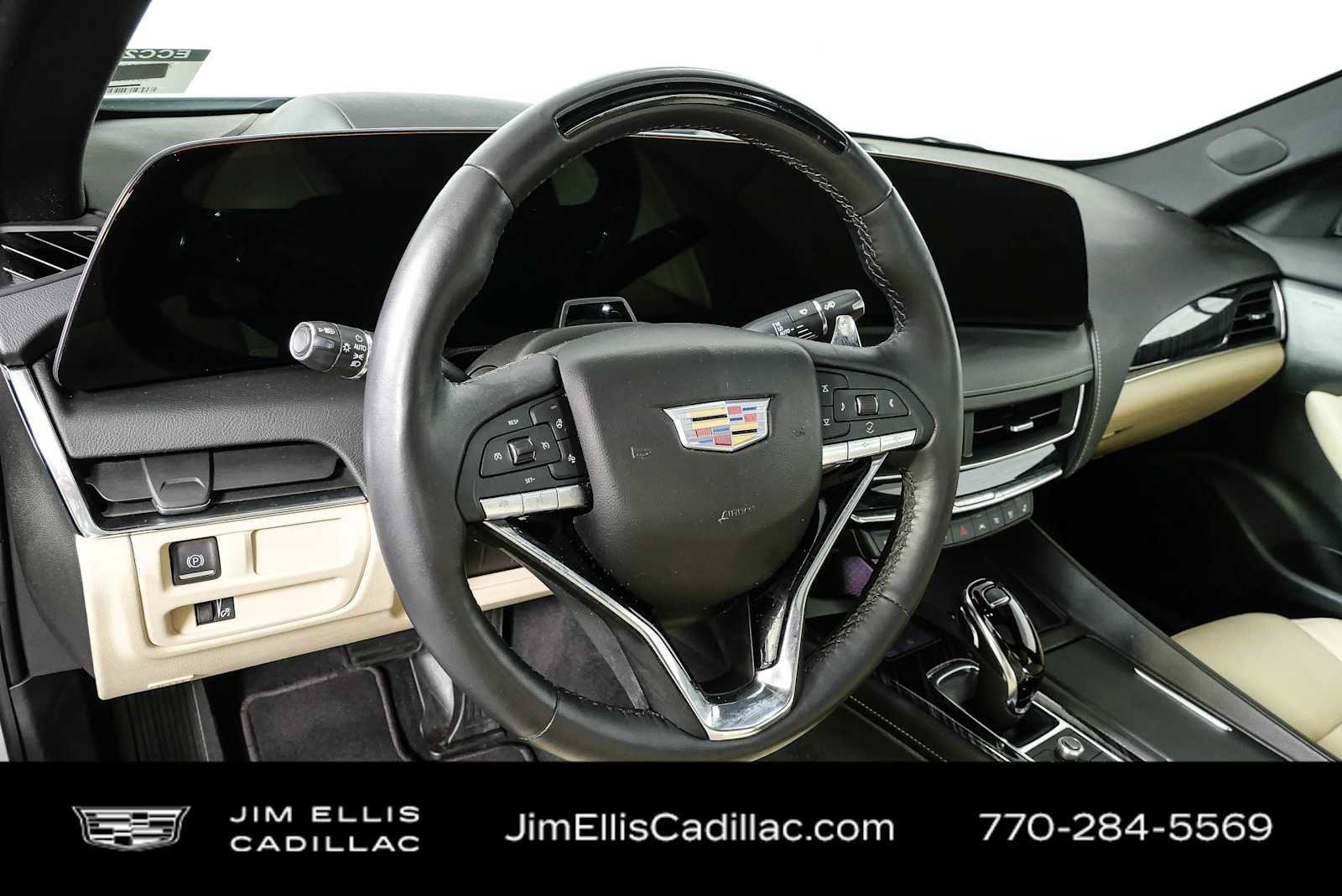 Certified 2025 Cadillac CT5 Premium Luxury w/ Sun And Sound Package RWD image 4