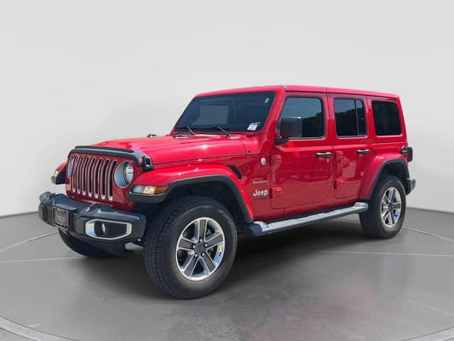 Used 2021 Jeep Wrangler Unlimited Sahara w/ Uconnect 4C Nav & Sound Group AWD/4WD image 8