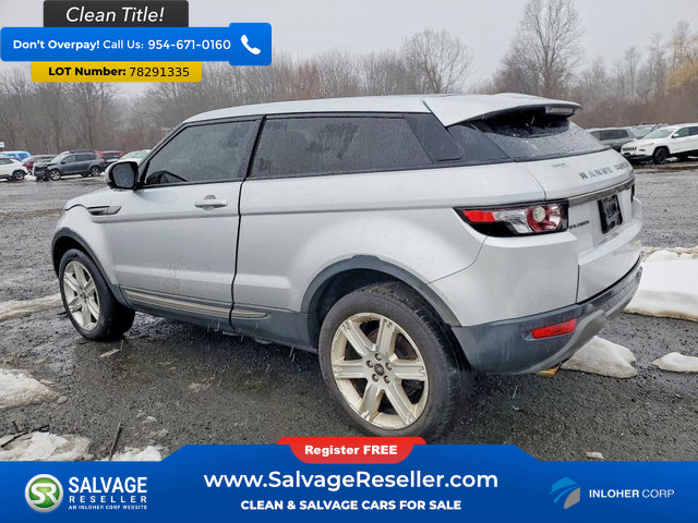 Used 2013 Land Rover Range Rover Evoque Pure Premium w/ Pure Premium Pkg AWD/4WD image 3