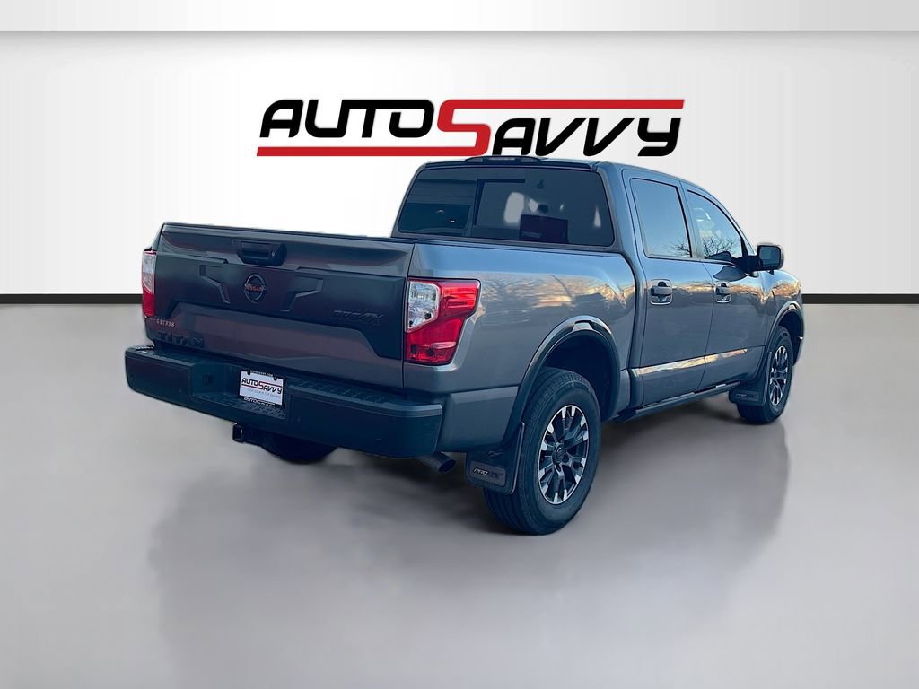 Used 2021 Nissan Titan PRO-4X w/ Off Road Protection Package AWD/4WD image 7