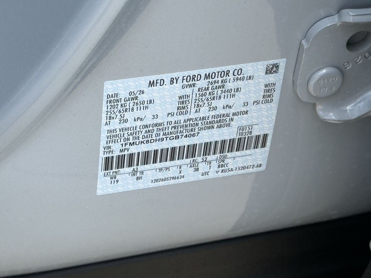 New 2026 Ford Explorer Active AWD/4WD image 21