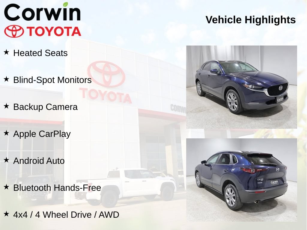 Used 2023 MAZDA CX-30 AWD 2.5 S w/ Preferred Package image 11