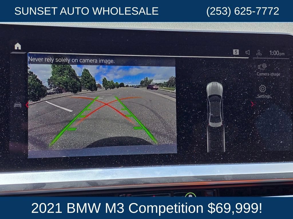 Used 2021 BMW M3 Competition RWD image 43