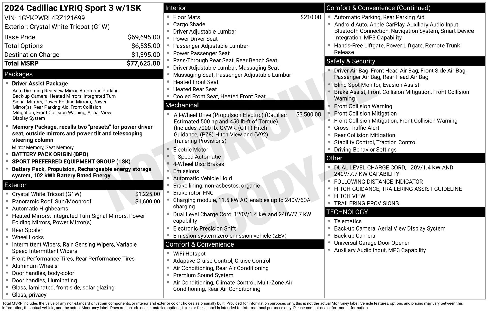 Used 2024 Cadillac Lyriq Sport image 42