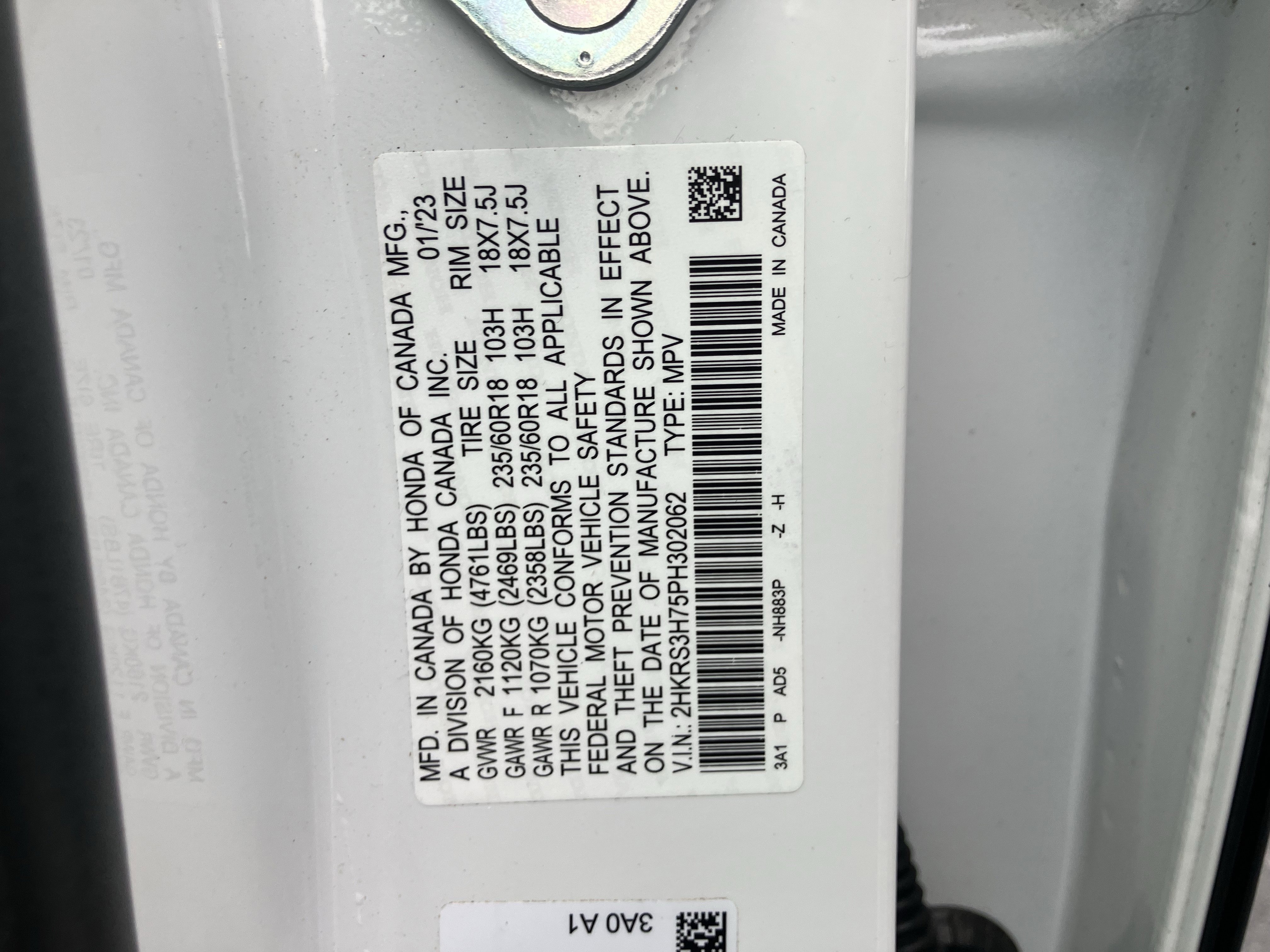 Certified 2023 Honda CR-V EX-L image 37