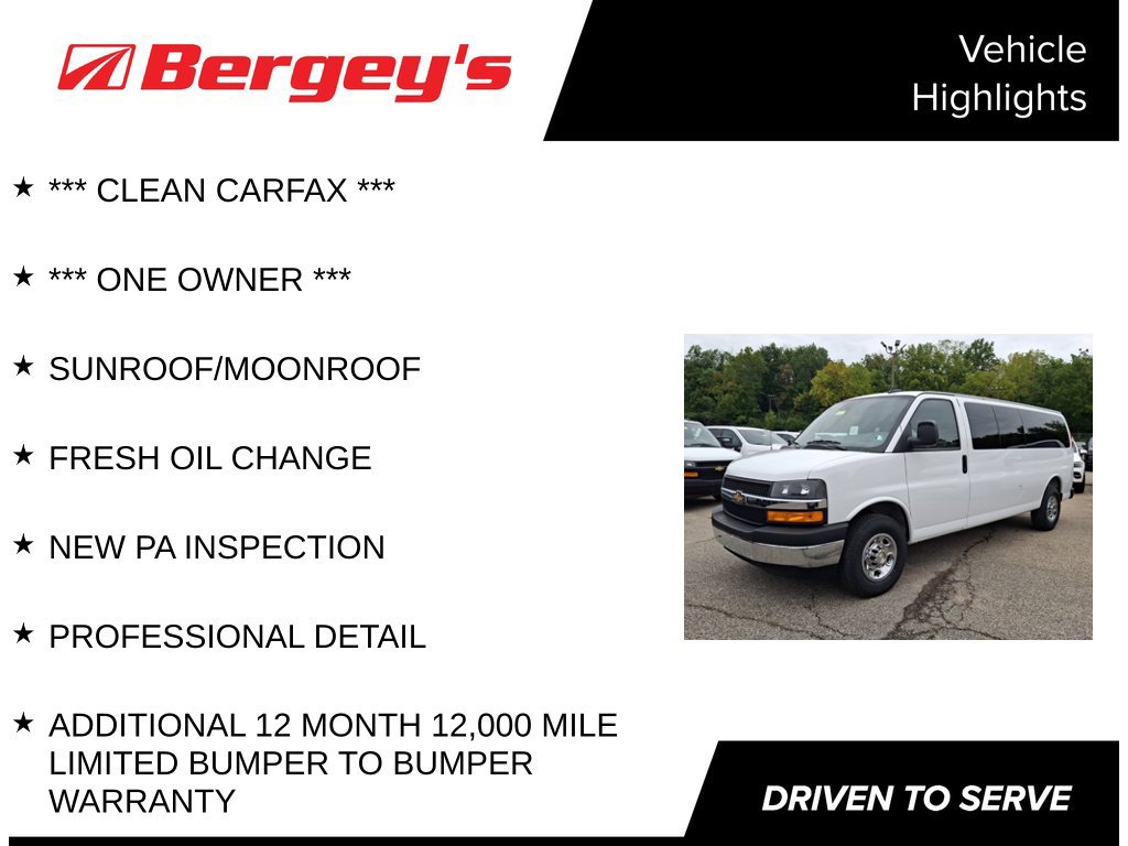 Certified 2025 Chevrolet Express 3500 LT w/ LT Preferred Equipment Group RWD image 4