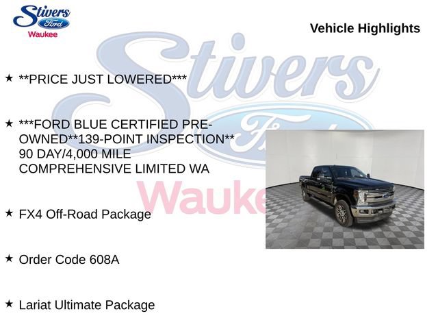 Used 2018 Ford F250 Lariat w/ Lariat Ultimate Package AWD/4WD image 9